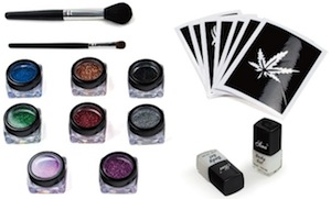 GLITTER BODY ART TATTOO KIT-02